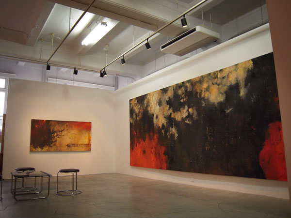 2011年個展展示記録（横浜ギャルリーパリ ）展示風景写真