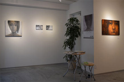 2012年個展（パレットギャラリー）展示風景写真