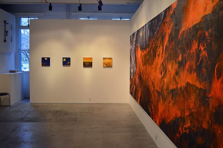 2013年個展展示記録（横浜ギャルリーパリ）展示風景写真