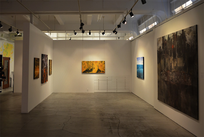 2013年個展展示記録（横浜ギャルリーパリ）展示風景写真